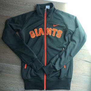 Nike San Francisco Giants grey zip up